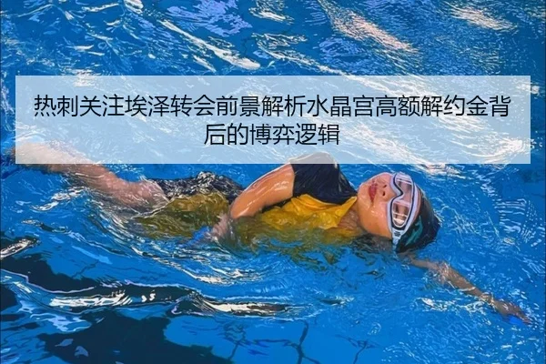 热刺关注埃泽转会前景解析水晶宫高额解约金背后的博弈逻辑